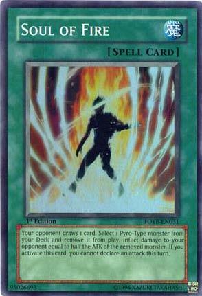 Soul of Fire [FOTB-EN031] Super Rare - Josh's Cards