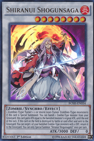 Shiranui Shogunsaga [BOSH-EN054] Ultra Rare - Josh's Cards