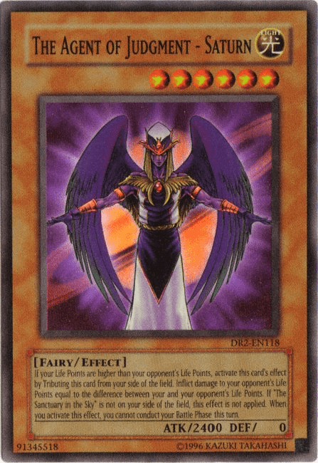 The Agent of Judgment - Saturn [DR2-EN118] Super Rare - Josh's Cards
