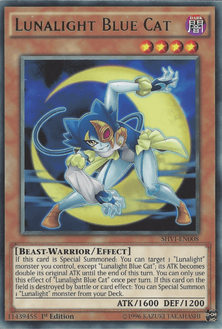 Lunalight Blue Cat [SHVI-EN008] Rare - Josh's Cards