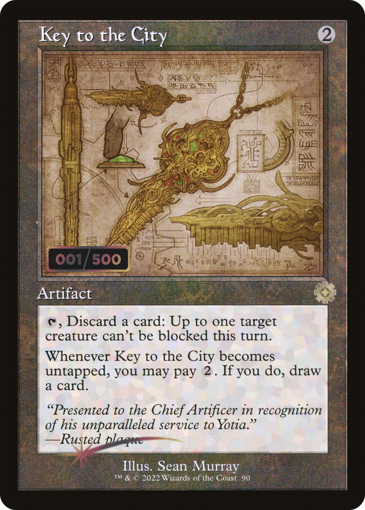 Key to the City (BRR-090) - The Brothers' War Retro Artifacts Foil