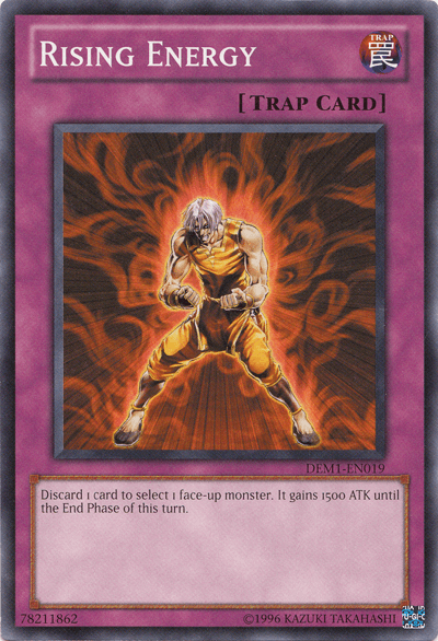 Rising Energy [DEM1-EN019] Common - Josh's Cards