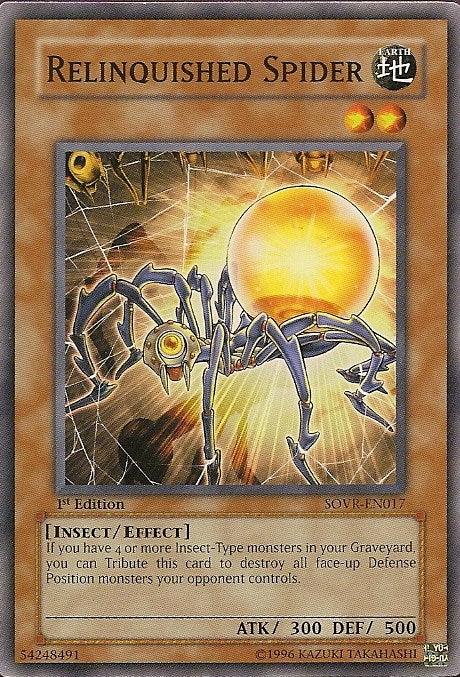 Relinquished Spider [SOVR-EN017] Common - Josh's Cards