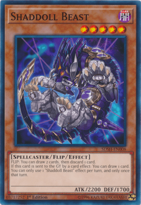 Shaddoll Beast [SDSH-EN008] Common - Josh's Cards