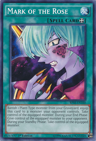 Mark of the Rose [BP03-EN160] Common - Josh's Cards