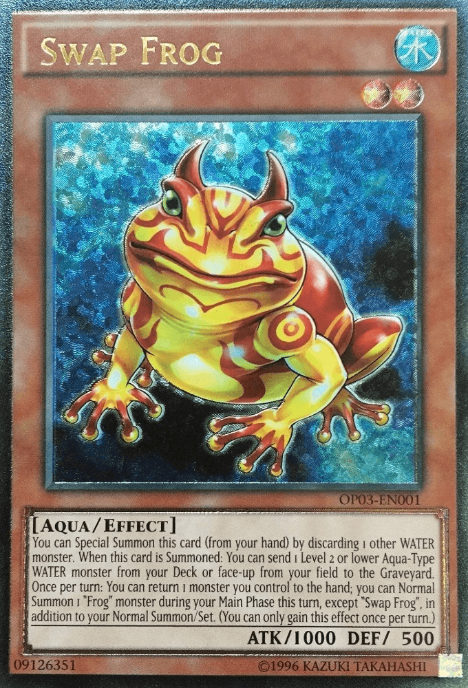 Swap Frog [OP03-EN001] Ultimate Rare - Josh's Cards