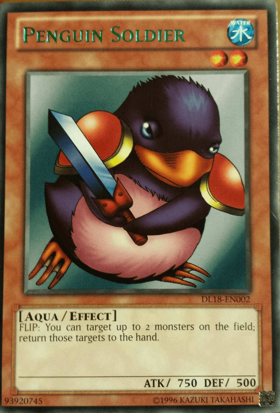 Penguin Soldier (Green - DL18) [DL18-EN002] Rare - Josh's Cards
