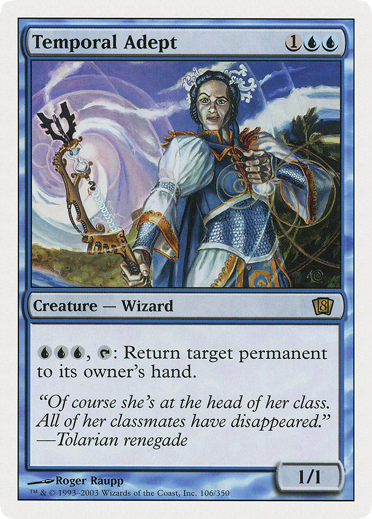 Temporal Adept [Eighth Edition] Foil