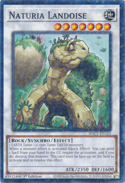 Naturia Landoise (Duel Terminal) [HAC1-EN123] Common - Josh's Cards