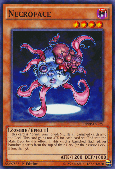 Necroface [DPRP-EN039] Common - Josh's Cards
