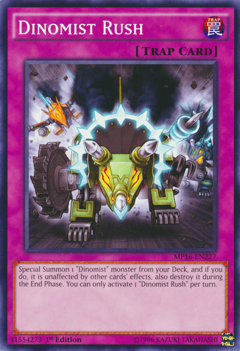 Dinomist Rush [MP16-EN227] Common - Josh's Cards