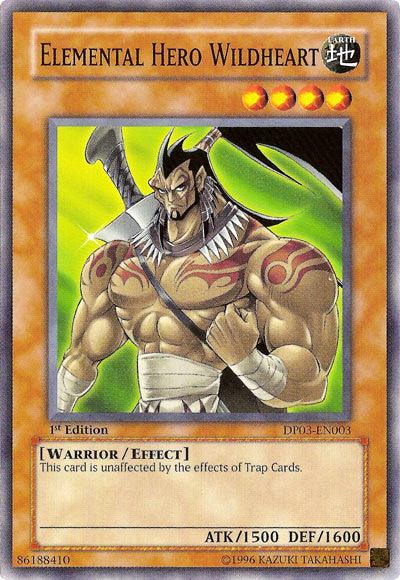 Elemental Hero Wildheart [DP03-EN003] Common - Josh's Cards