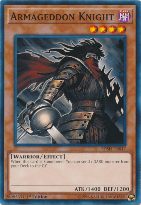 Armageddon Knight [SDSH-EN017] Common - Josh's Cards