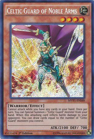 Celtic Guard of Noble Arms [MVP1-ENS48] Secret Rare - Josh's Cards