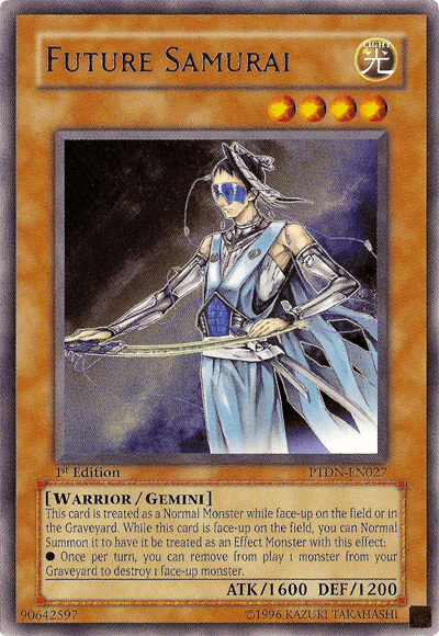 Future Samurai [PTDN-EN027] Rare - Josh's Cards