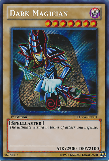 Dark Magician [LCYW-EN001] Secret Rare - Josh's Cards