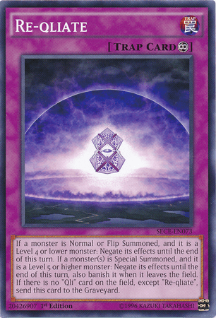 Re-qliate [SECE-EN073] Common - Josh's Cards