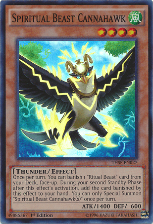 Spiritual Beast Cannahawk [THSF-EN027] Super Rare - Josh's Cards