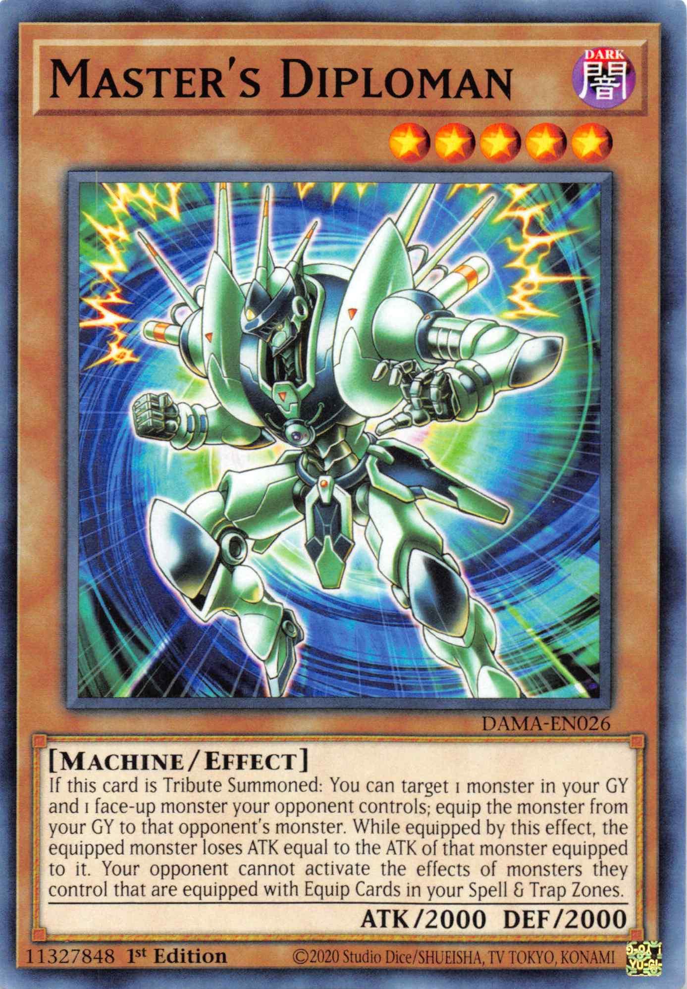 Master's Diploman [DAMA-EN026] Common - Josh's Cards