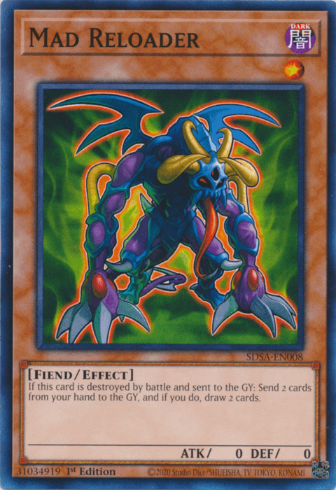 Mad Reloader [SDSA-EN008] Common - Josh's Cards