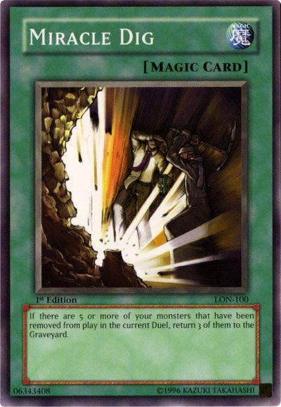 Miracle Dig [LON-100] Common - Josh's Cards