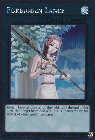 Forbidden Lance [NKRT-EN042] Platinum Rare - Josh's Cards