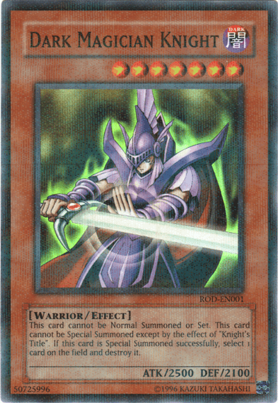 Dark Magician Knight (Reshef of Destruction) [ROD-EN001] Super Rare - Josh's Cards