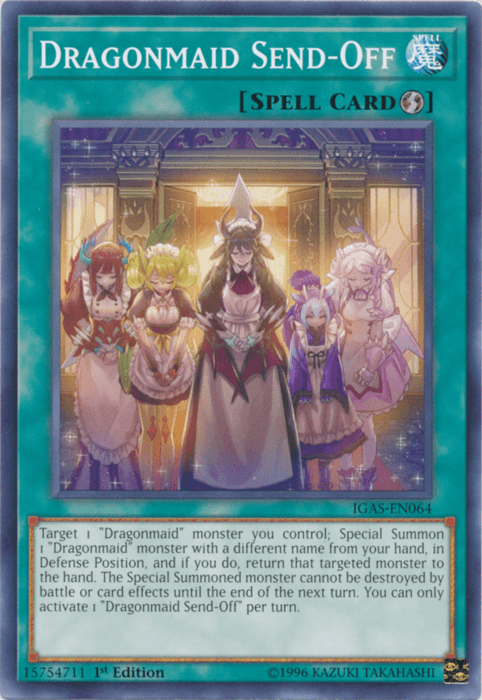 Dragonmaid Send-Off [IGAS-EN064] Common - Josh's Cards