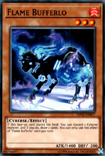 Flame Bufferlo [OP12-EN017] Common - Josh's Cards