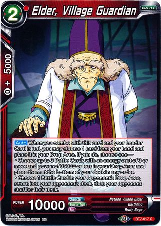 Elder, Village Guardian (BT7-017) [Assault of the Saiyans] Parallel Foil