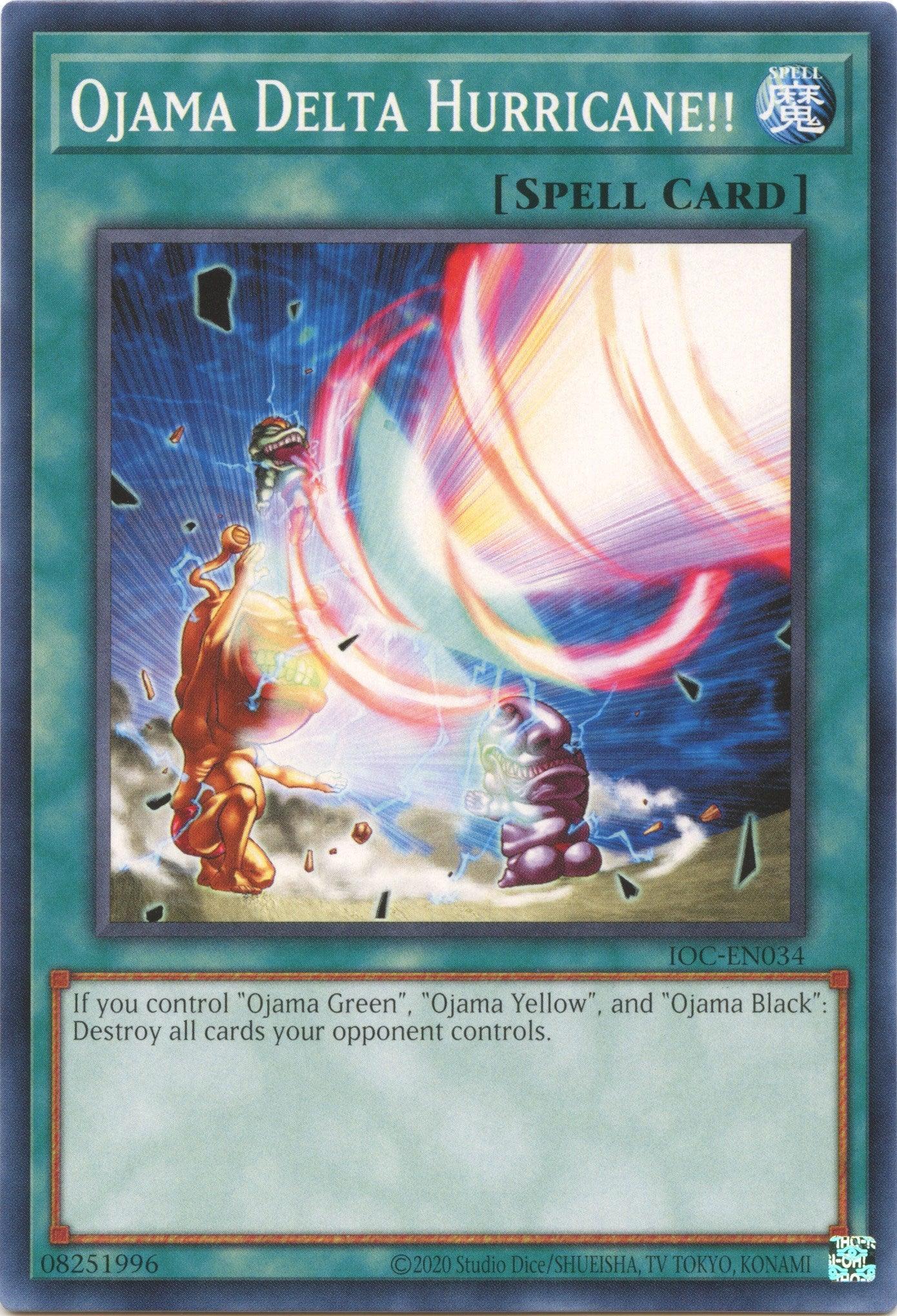Ojama Delta Hurricane!! (25th Anniversary) [IOC-EN034] Common - Josh's Cards
