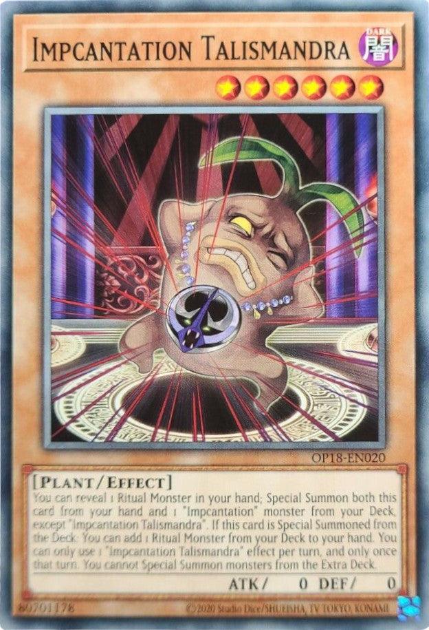 Impcantation Talismandra [OP18-EN020] Common - Josh's Cards