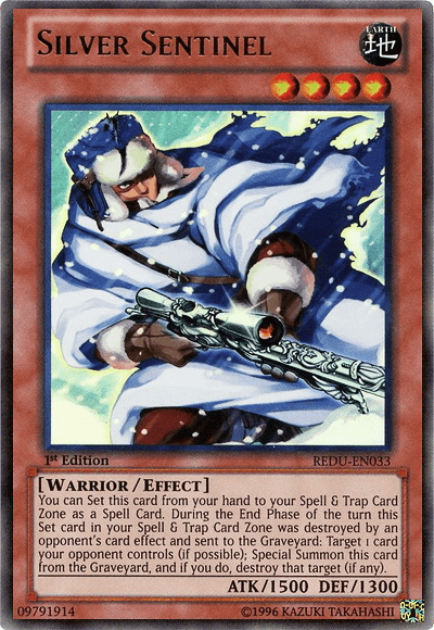Silver Sentinel [REDU-EN033] Ultra Rare - Josh's Cards