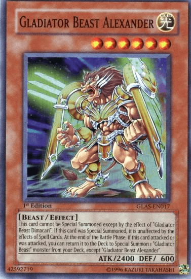 Gladiator Beast Alexander [GLAS-EN017] Super Rare - Josh's Cards