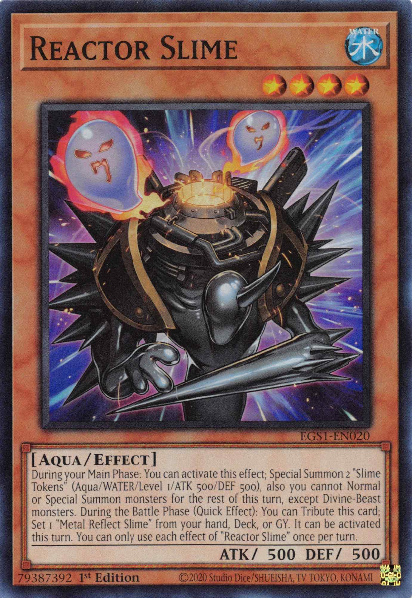 Reactor Slime [EGS1-EN020] Super Rare - Josh's Cards