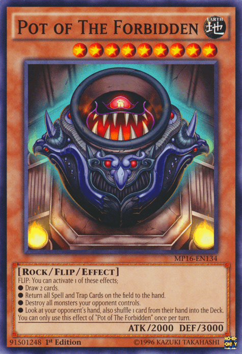 Pot of The Forbidden [MP16-EN134] Common - Josh's Cards
