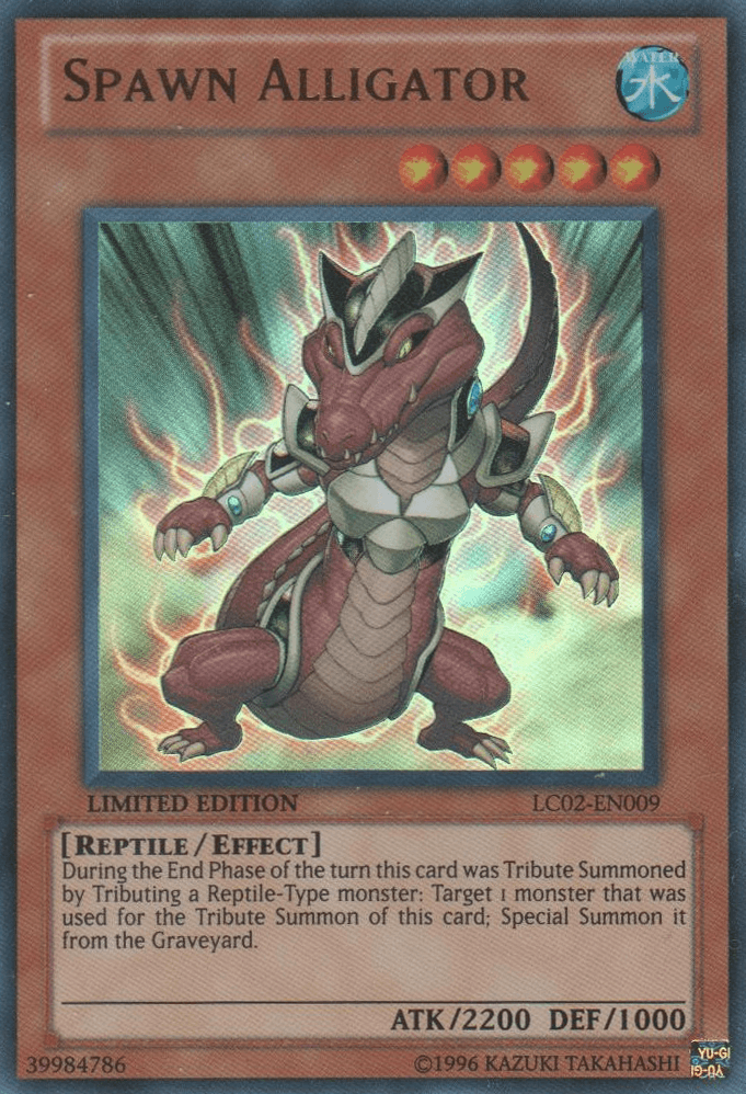 Spawn Alligator [LC02-EN009] Ultra Rare - Josh's Cards