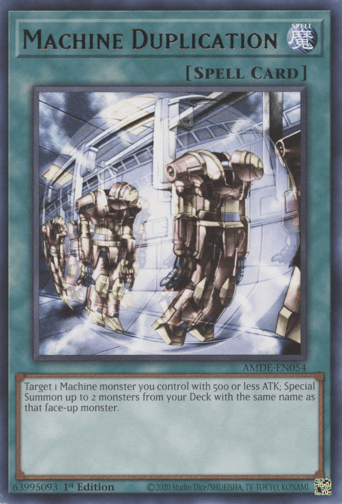 Machine Duplication [AMDE-EN054] Rare - Josh's Cards