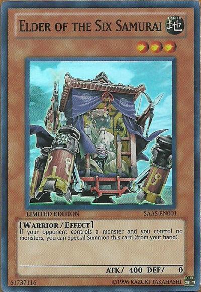 Elder of the Six Samurai [SAAS-EN001] Super Rare - Josh's Cards