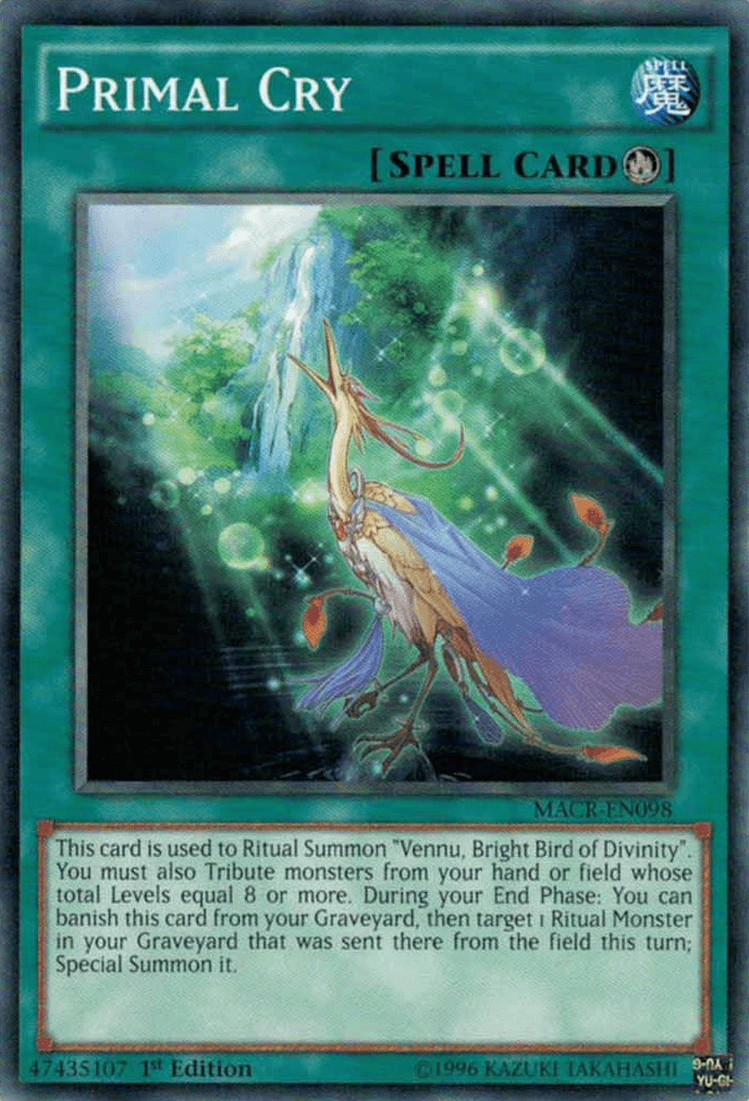 Primal Cry [MACR-EN098] Common - Josh's Cards