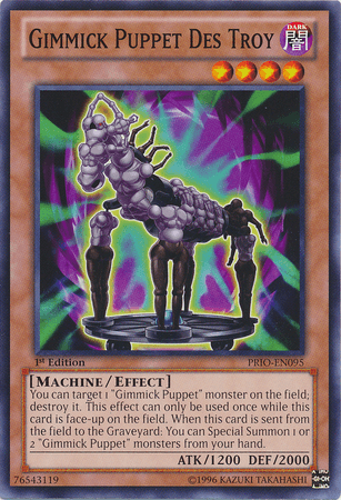 Gimmick Puppet Des Troy [PRIO-EN095] Common - Josh's Cards