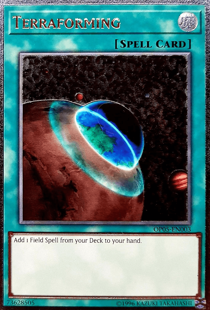 Terraforming [OP05-EN003] Ultimate Rare - Josh's Cards