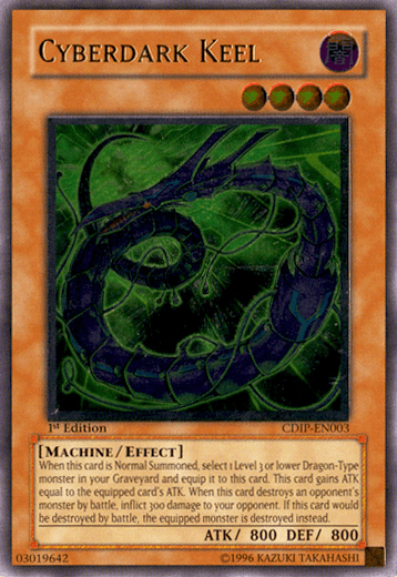 Cyberdark Keel [CDIP-EN003] Ultimate Rare - Josh's Cards