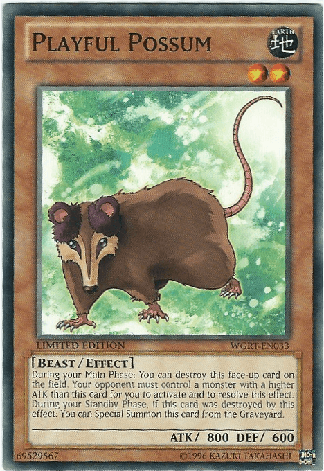 Playful Possum [WGRT-EN033] Common - Josh's Cards