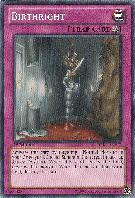 Birthright [YSKR-EN047] Common - Josh's Cards