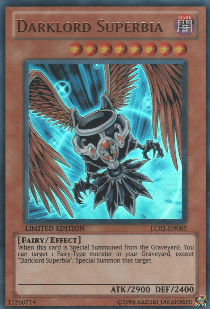 Darklord Superbia [LC02-EN005] Ultra Rare - Josh's Cards