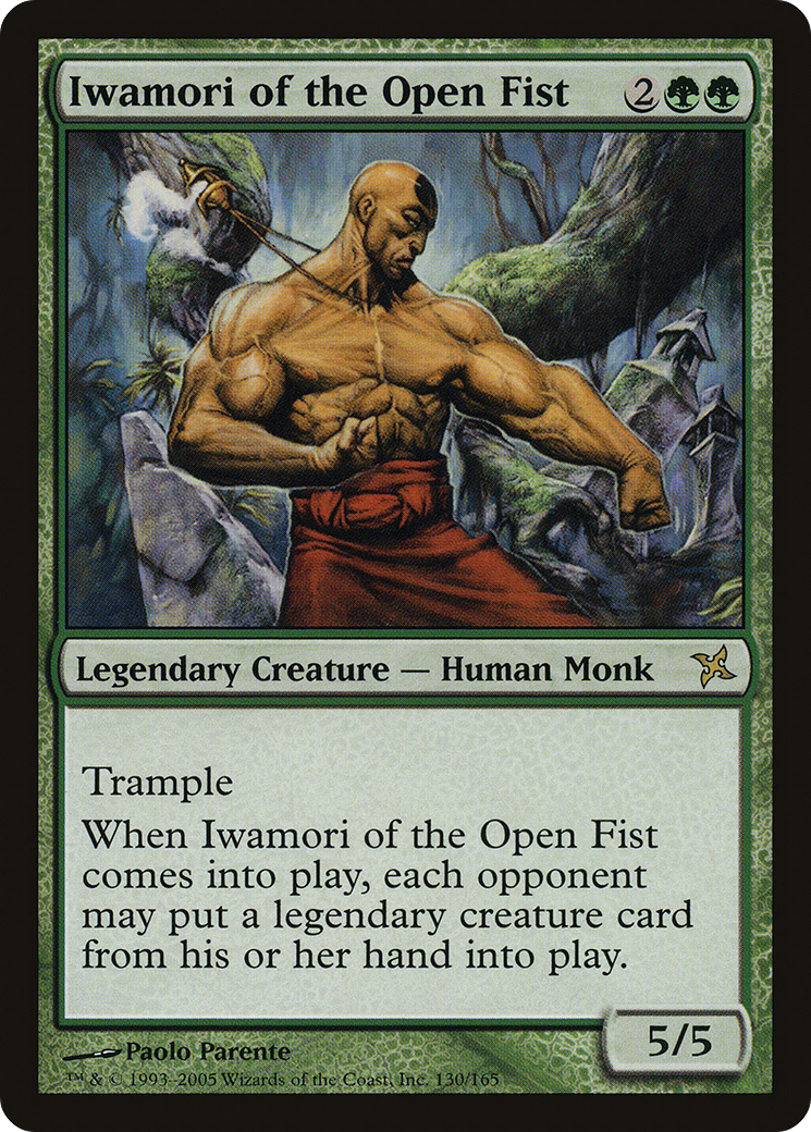 Iwamori of the Open Fist (BOK-130) - Betrayers of Kamigawa