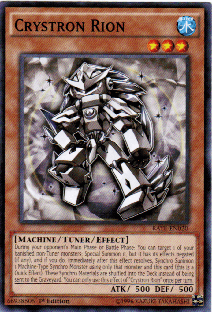 Crystron Rion [RATE-EN020] Common - Josh's Cards