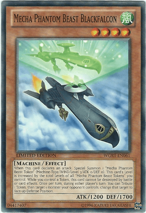 Mecha Phantom Beast Blackfalcon [WGRT-EN061] Common - Josh's Cards