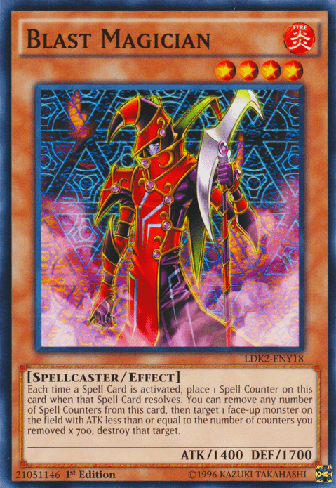Blast Magician [LDK2-ENY18] Common - Josh's Cards